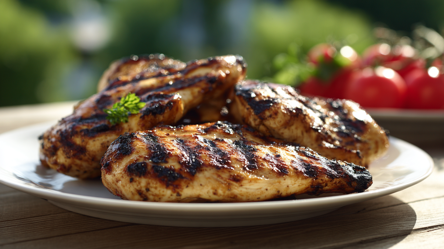 Easy Balsalmic Grilled Chicken